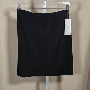 NWT Sympli Black Mini Skirt Size 4